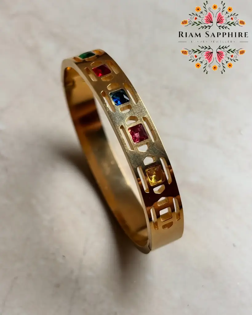 Gem Mosaic Bangle