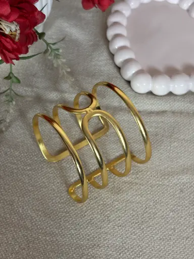 Golden Wave Cuff