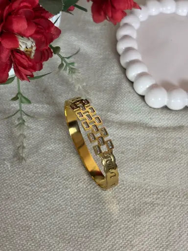Golden Matrix Bracelet