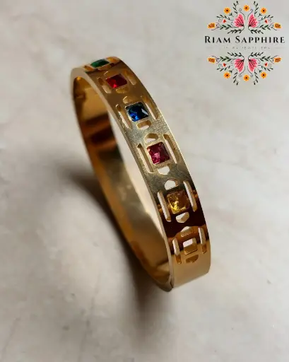 Gem Mosaic Bangle
